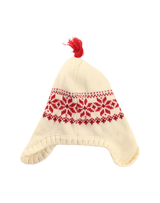 A Ivory Beanies from Petit Bateau in size O/S for boy. (Back View)