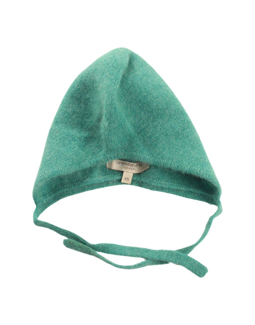 A Green Winter Hats from Caramel Baby & Child in size O/S for neutral. (Front View)