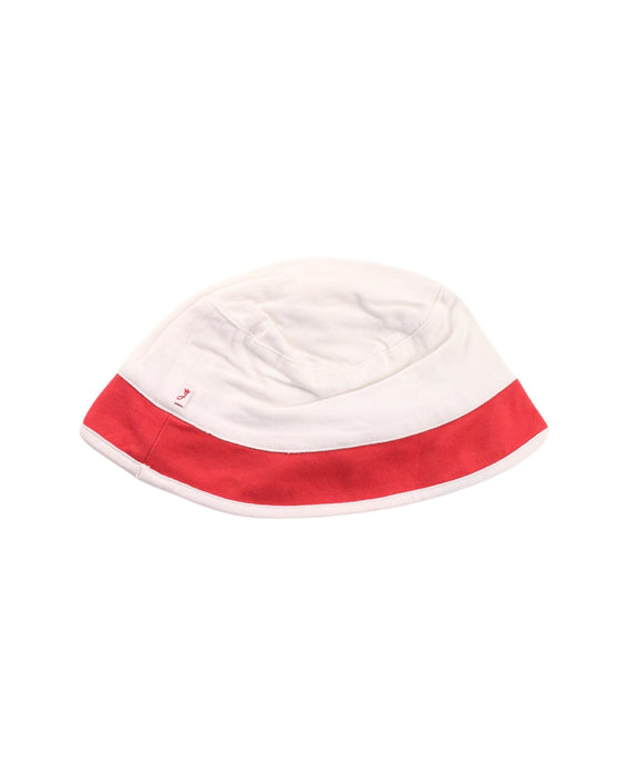 A White Sun Hats from Jacadi in size O/S for boy. (Back View)