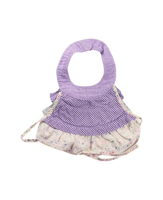 A Purple Bibs from Anna Sui in size O/S for girl. (Back View)