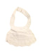 A White Bibs from Anna Sui in size O/S for girl. (Back View)