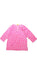 A Pink Cover Ups from Crewcuts in size 2T for girl. (Front View)