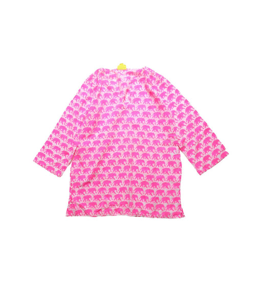 A Pink Cover Ups from Crewcuts in size 4T for girl. (Front View)