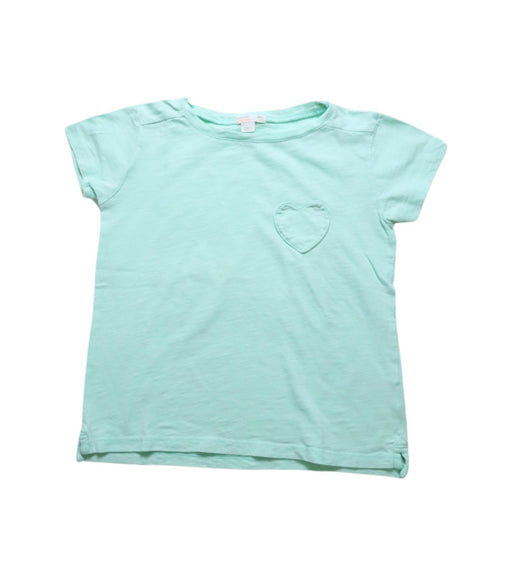 A Teal T Shirts from Crewcuts in size 6T for girl. (Front View)