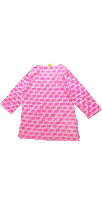 A Pink Cover Ups from Crewcuts in size 2T for girl. (Back View)