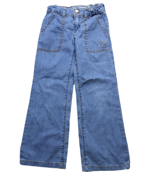 A Blue Jeans from Bonpoint in size 6T for girl. (Front View)