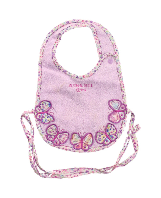 A Purple Bibs from Anna Sui in size O/S for girl. (Front View)