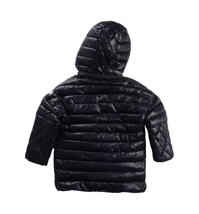 A Blue Puffer/Quilted Jackets from Diesel in size 4T for neutral. (Back View)