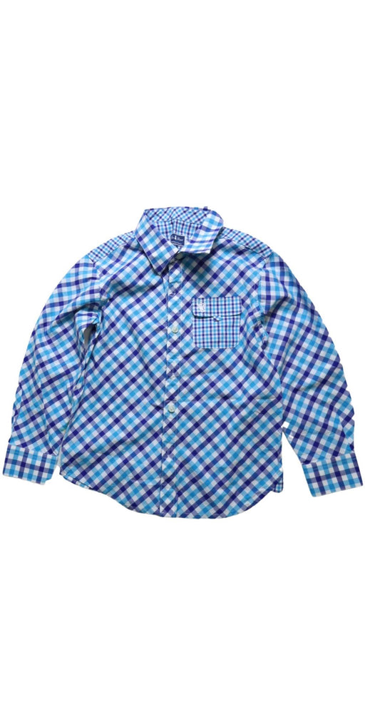 A Blue Shirts from Nicholas & Bears in size 6T for boy. (Front View)
