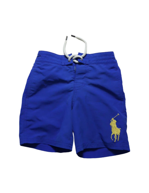 A Blue Swim Shorts from Polo Ralph Lauren in size 5T for boy. (Front View)