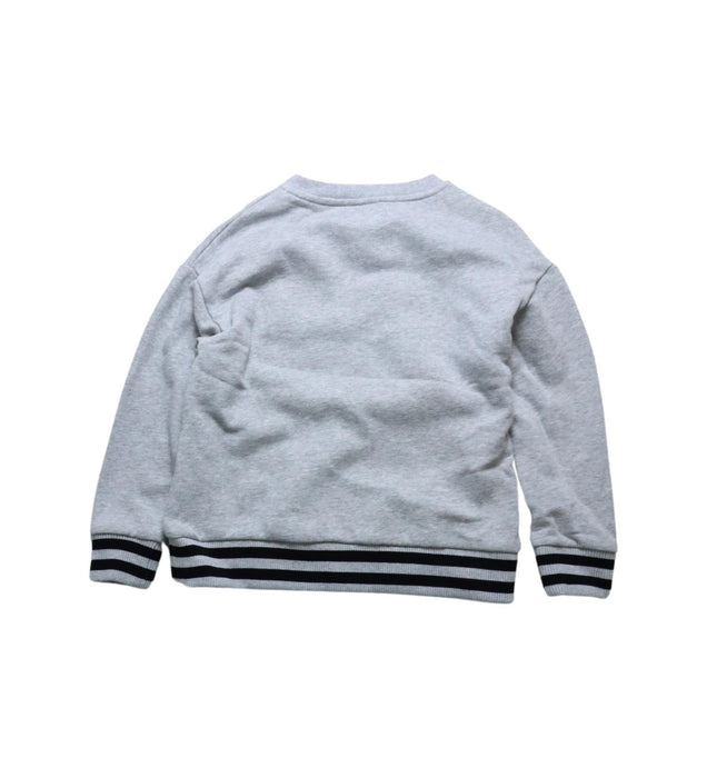 A Grey Crewneck Sweatshirts from Kenzo in size 8Y for boy. (Back View)