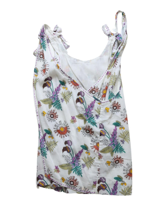 A Multicolour Sleeveless Tops from Velveteen in size 10Y for girl. (Back View)
