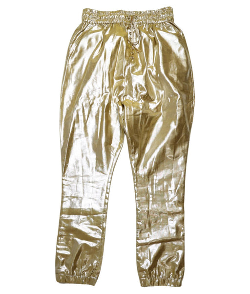 A Gold Casual Pants from Velveteen in size 12Y for girl. (Front View)