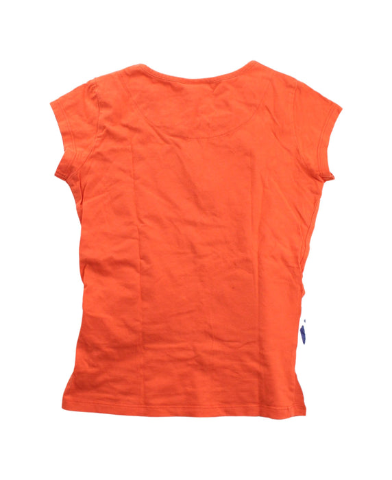 A Orange T Shirts from Jim Thompson in size 5T for girl. (Back View)