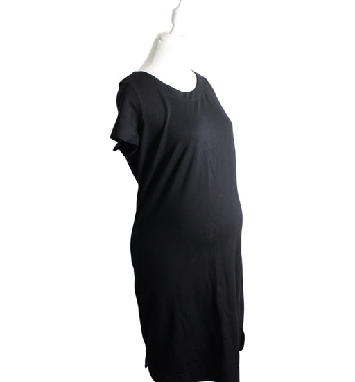 A Black Short Sleeve Dresses from Seraphine in size L for women. (Front View)
