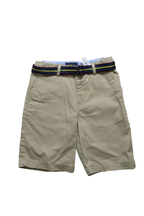 A Beige Shorts from Polo Ralph Lauren in size 7Y for boy. (Front View)