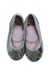 A Silver Flats from WiNK in size 5T for girl. (Back View)