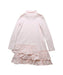 A Pink Sweater Dresses from Crewcuts in size 8Y for girl. (Back View)