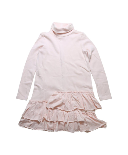 A Pink Sweater Dresses from Crewcuts in size 8Y for girl. (Front View)