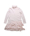A Pink Sweater Dresses from Crewcuts in size 8Y for girl. (Front View)