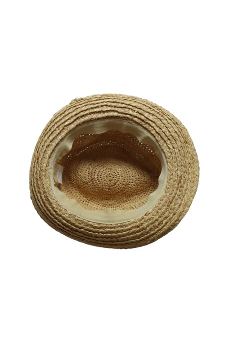 A Beige Sun Hats from Surlaplage in size O/S for girl. (Back View)