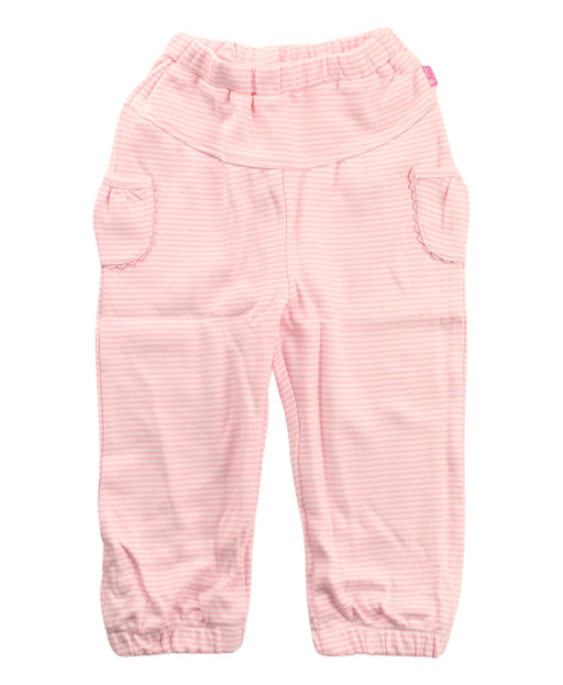 A Pink Sweatpants from Jojo Maman Bébé in size 12-18M for girl. (Front View)