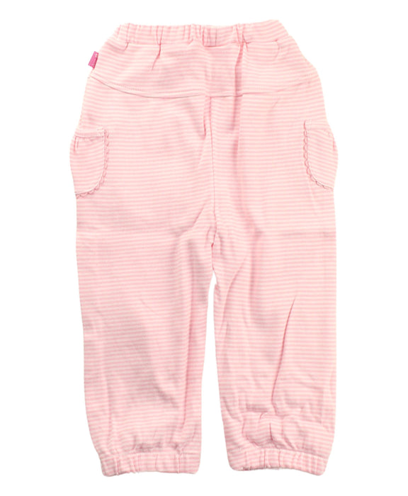 A Pink Sweatpants from Jojo Maman Bébé in size 12-18M for girl. (Back View)