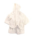 A White Bathrobes from Jojo Maman Bébé in size 18-24M for neutral. (Front View)