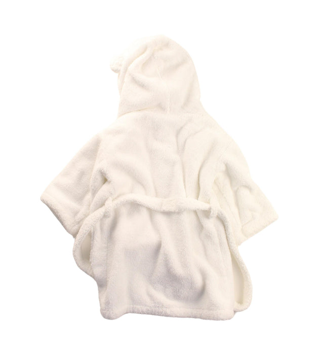 A White Bathrobes from Jojo Maman Bébé in size 18-24M for neutral. (Back View)