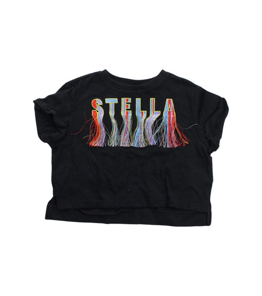A Black Short Sleeve Tops from Stella McCartney in size 2T for girl. (Front View)