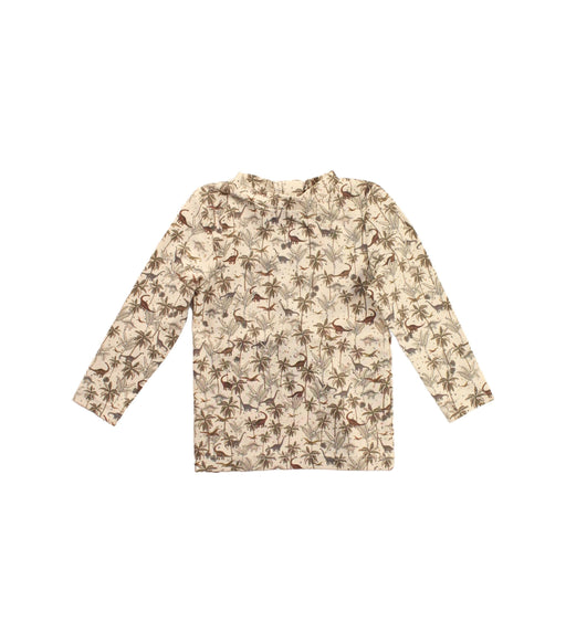 A Beige Rash Guards from Konges Sløjd in size 6-12M for boy. (Front View)
