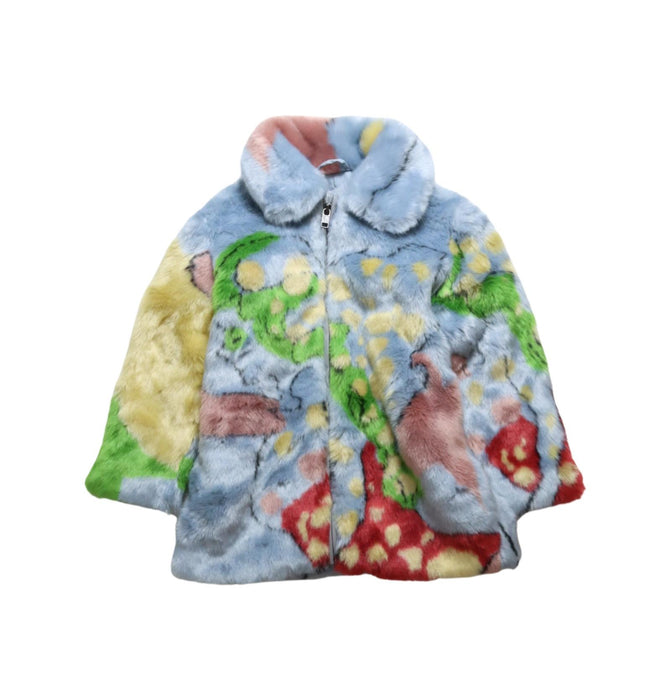 A Blue Lightweight Jackets from Stella McCartney in size 4T for girl. (Front View)