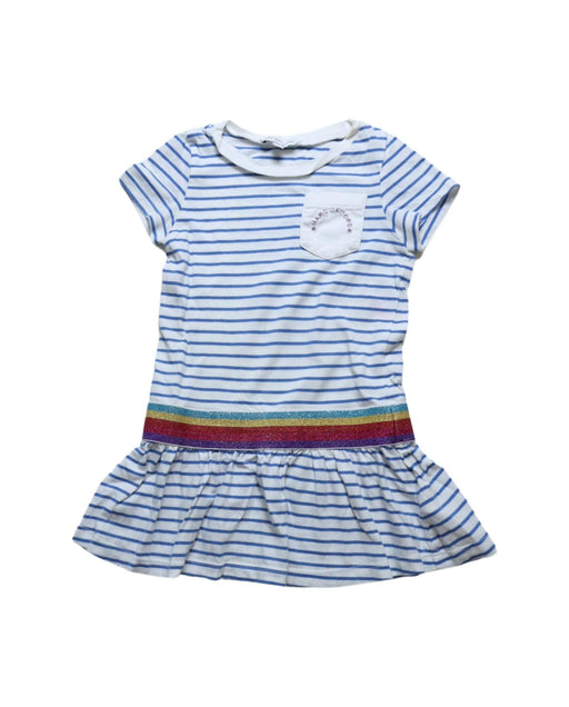 A Blue Short Sleeve Dresses from Little Marc Jacobs in size 2T for girl. (Front View)