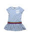 A Blue Short Sleeve Dresses from Little Marc Jacobs in size 2T for girl. (Front View)
