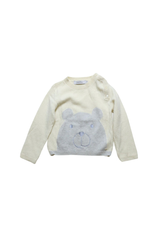 A Ivory Knit Sweaters from Dior in size 18-24M for neutral. (Front View)