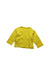 A Yellow Cardigans from Agnes b. in size 2T for neutral. (Back View)