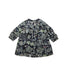 A Navy Long Sleeve Dresses from Bonpoint in size 2T for girl. (Front View)