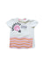 A White Short Sleeve T Shirts from Fendi in size 6-12M for girl. (Front View)
