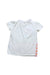 A White Short Sleeve T Shirts from Fendi in size 6-12M for girl. (Back View)