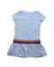 A Blue Short Sleeve Dresses from Little Marc Jacobs in size 2T for girl. (Back View)