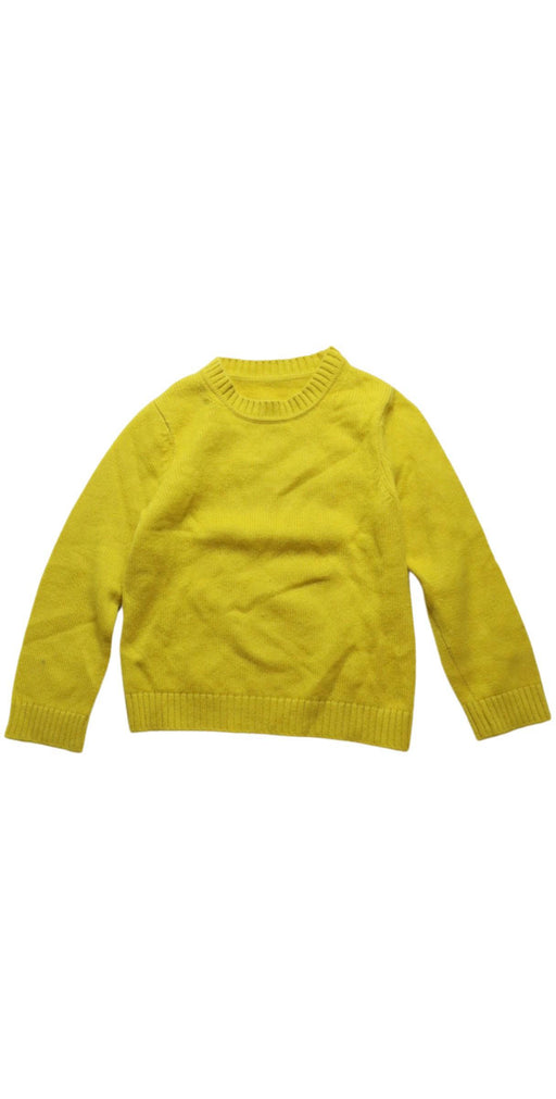 A Yellow Knit Sweaters from COS in size 4T for neutral. (Front View)