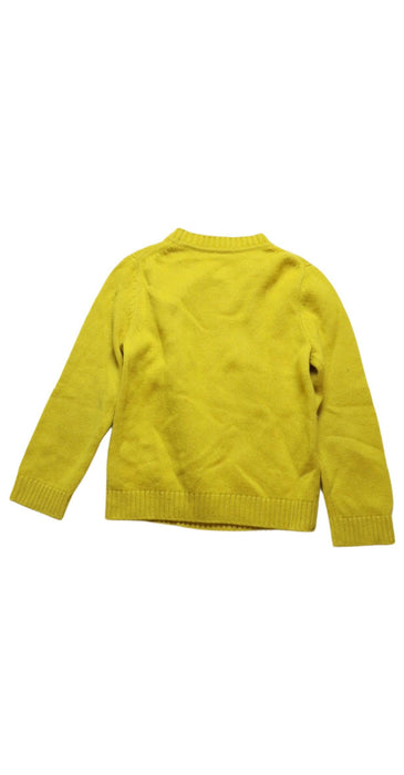 A Yellow Knit Sweaters from COS in size 4T for neutral. (Back View)