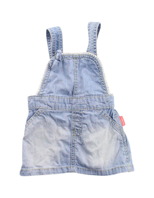 A Blue Overall Dresses from Mexx in size 6-12M for girl. (Front View)