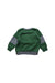A Green Crewneck Sweatshirts from Miki House in size 18-24M for boy. (Back View)