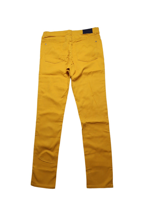 A Yellow Casual Pants from Jacadi in size 13Y for boy. (Back View)