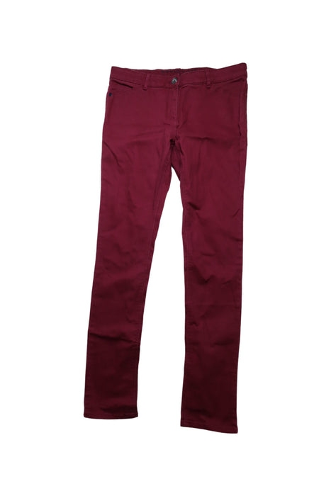 A Burgundy Casual Pants from Jacadi in size 10Y for neutral. (Front View)
