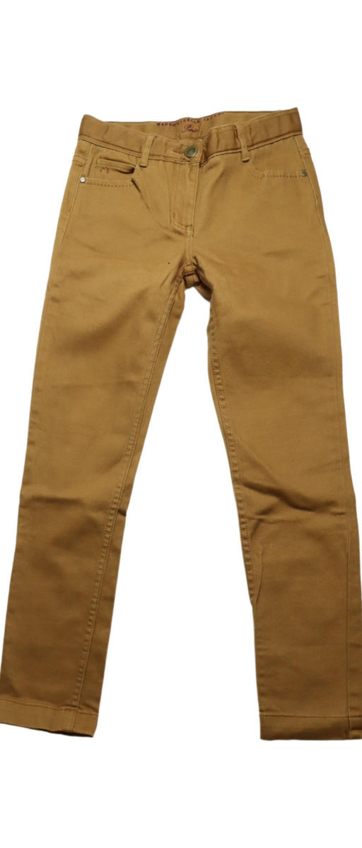 A Brown Casual Pants from Jacadi in size 10Y for boy. (Front View)