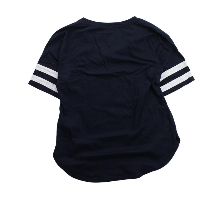 A Navy Short Sleeve T Shirts from Abercrombie & Fitch in size 9Y for girl. (Back View)