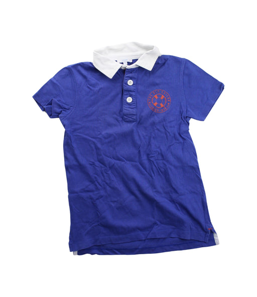 A Purple Short Sleeve Polos from Jacadi in size 10Y for boy. (Front View)