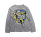 A Grey Long Sleeve T Shirts from Stella McCartney in size 10Y for boy. (Front View)